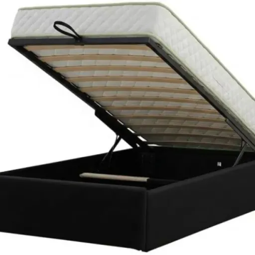Test Ensemble Lit Coffre Literie Julien 90x200 : gain de place malin, mais quelques compromis