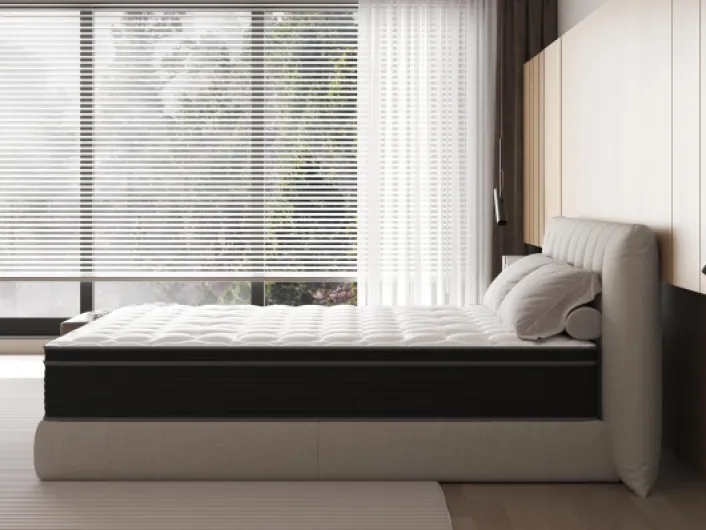Matelas 160 x 200CM - Epaisseur 26CM - Matelas Mousse pour 2 Personnel - Moelleux,Confortable,Respirant (160x200x26) 160x200x26 Matelas seul