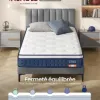Test VASAGLE Matelas 90x190 : un hybride correct pour petit budget, avec quelques limites