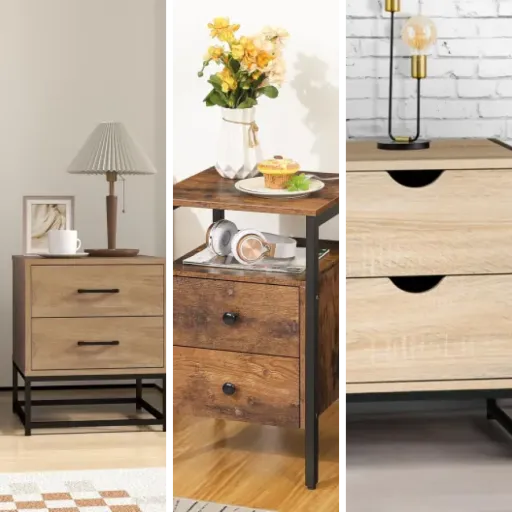 5 meilleurs tables de chevet industrielles : notre comparatif (juin 2026)