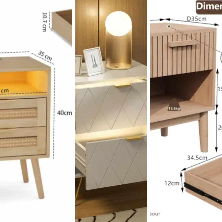 Top 6 des meilleurs tables de chevet scandinaves (2026)