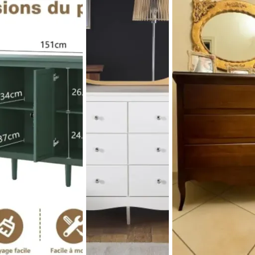 Top 5 : meilleurs commodes vintage (juin 2026)