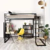 Test MEUBLE COSY Lit Mezzanine 140x200 : gros gain de place, montage costaud