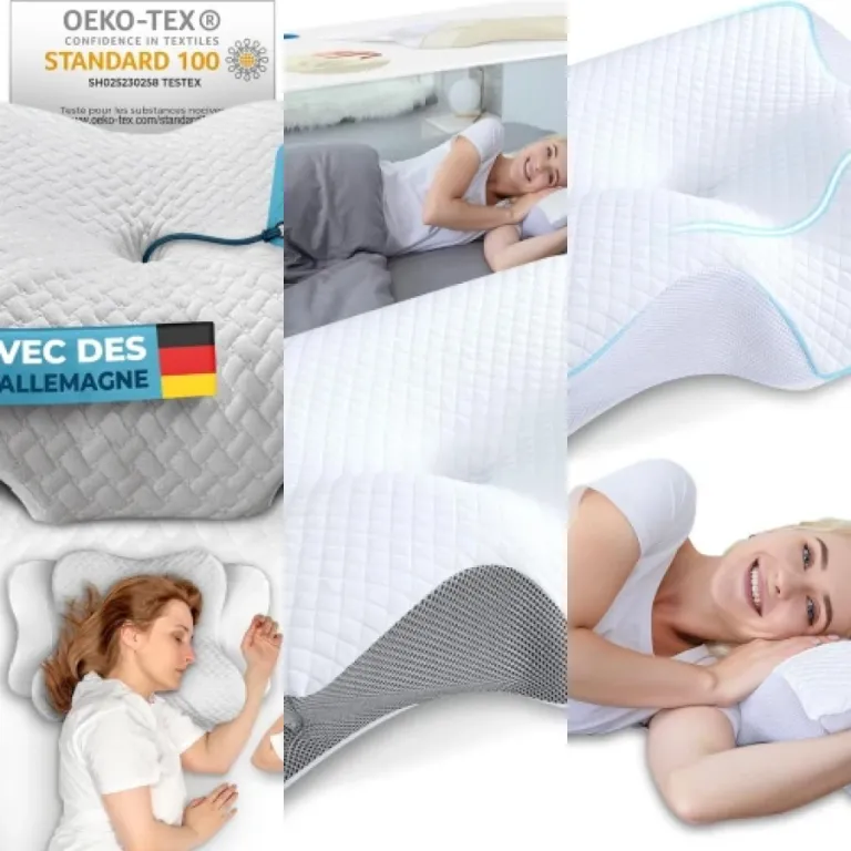 Comparatif des 5 meilleurs oreillers ergonomiques cervicaux (2026)