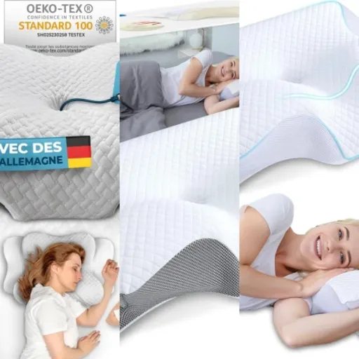 Comparatif des 5 meilleurs oreillers ergonomiques cervicaux (2026)