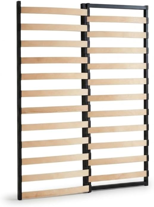 Sommier Extensible - Sommier Modulable 1 à 2 Places 84-156 cm, 27 Lattes Multiplis – Lit Gain de Place, Compact, Idéal Studio et Lit d’Appoint