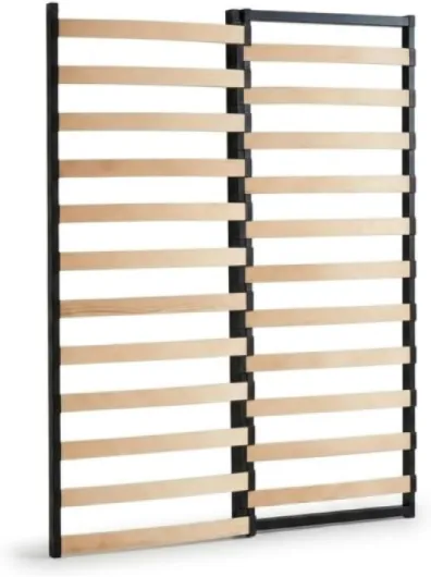 Sommier Extensible - Sommier Modulable 1 à 2 Places 84-156 cm, 27 Lattes Multiplis – Lit Gain de Place, Compact, Idéal Studio et Lit d’Appoint