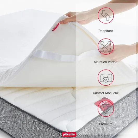 Surmatelas Hôtel 90x190cm Épaisseur 7cm Mémoire Forme 7 cm 90 x 190 cm