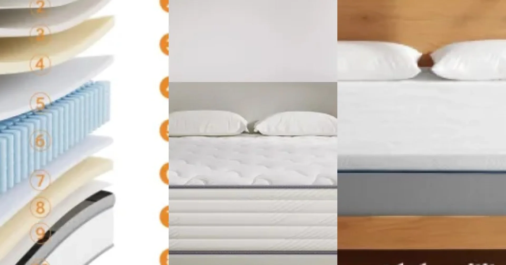 Notre sélection des 9 meilleurs matelas 2 places (2026)