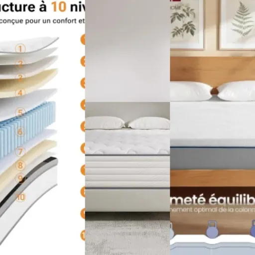 Notre sélection des 9 meilleurs matelas 2 places (2026)