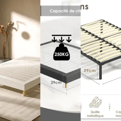 Top Ensembles sommier et matelas 140x190