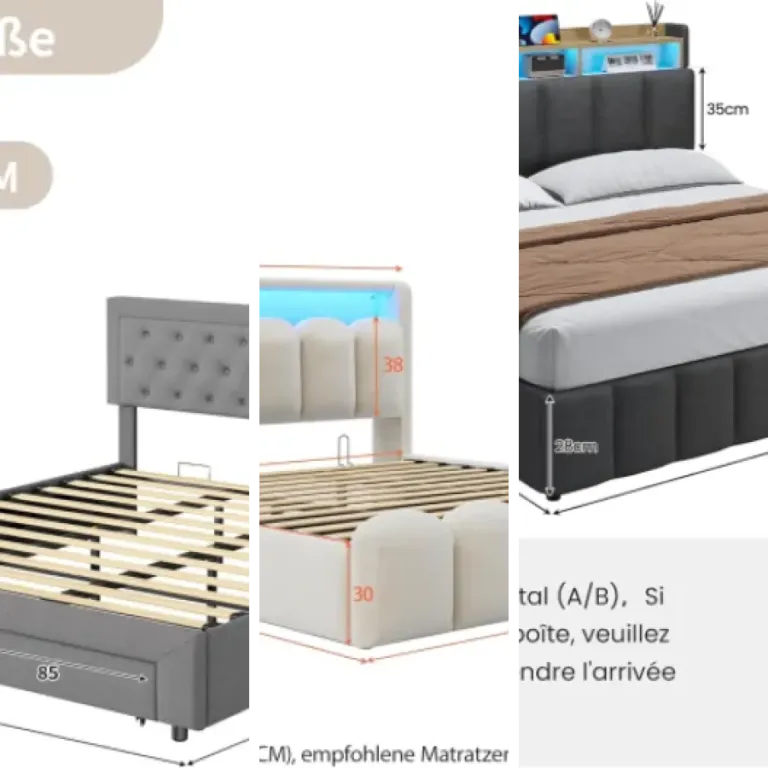 Guide d'achat : les 8 meilleurs lits coffres 180x200 (2026)