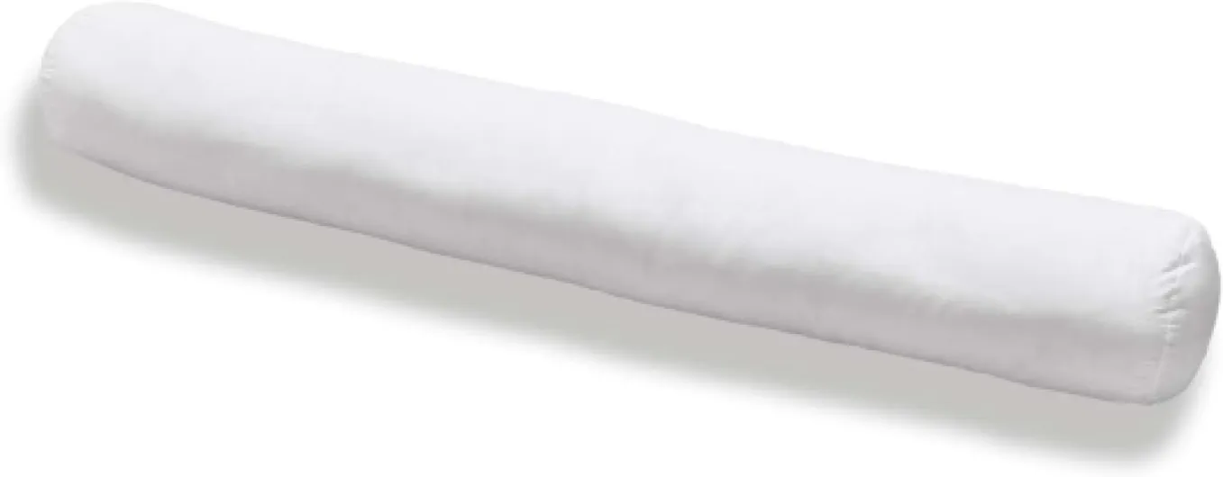 Traversin Gonflant Alaska Confort Premium, 180 cm, Enveloppe 100% Coton, Blanc