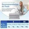 Test Ella Couverture Lestée 150x200 7kg : le gros plaid qui calme vraiment le cerveau (si on choisit bien le poids)