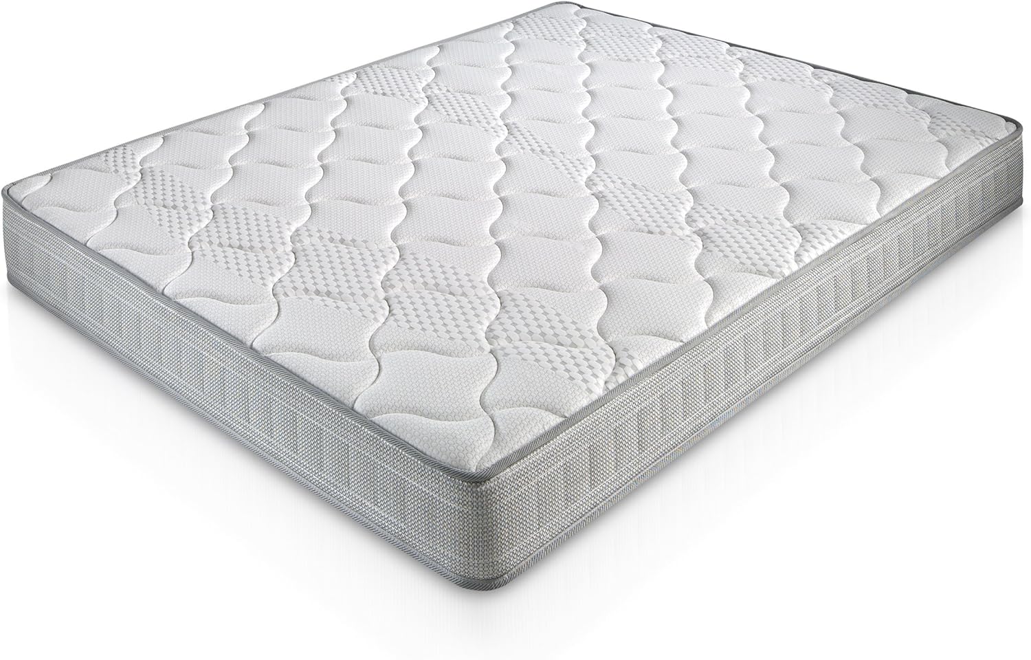 Matelas Paris 90X190 à mémoire de Forme - 18 cm Épaisseur - 2 cm de Mousse à mémoire de Forme de 65 kg/m3 - Foam AirSistem - Extrêmement Durable 90 x 190 cm