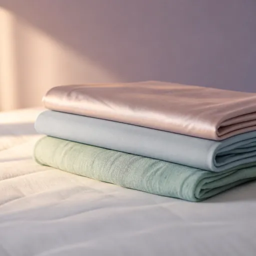 Draps en lin, percale ou satin : comment vos draps transforment la sensation du matelas