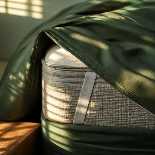 Housse de couette en satin de coton : l’alliée douceur pour protéger votre matelas